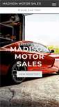 Mobile Screenshot of madisonmotorsales.net